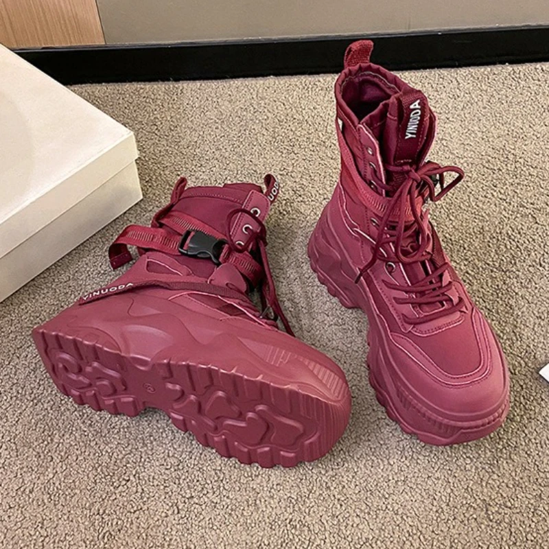 Autumn Winter Platform Boots W - đánh giá và giá Ethnic Modern Fashion